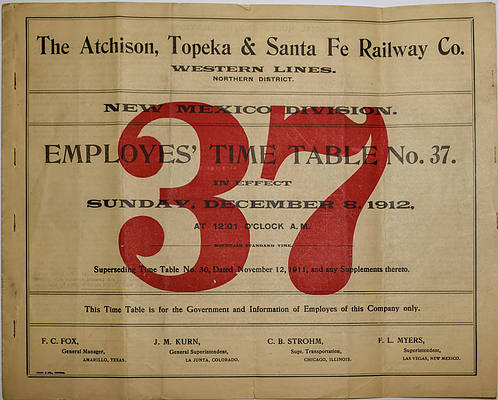 ATCHISON TOPEKA & SANTA FE RAILWAY CO ETT