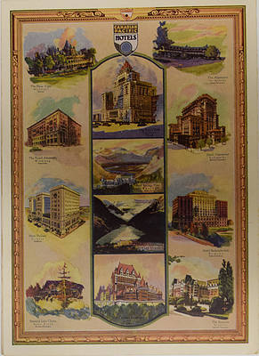 CANADIAN PACIFIC DINING CAR SERVICE MENU