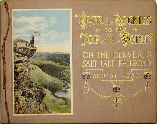 DENVER & SALT LAKE TRAVEL BOOKLET