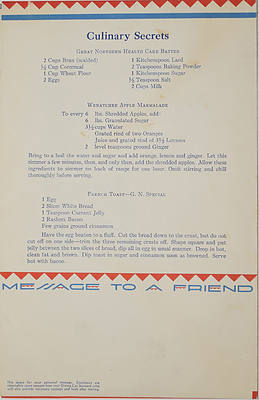 GREAT NORTHERN MENU