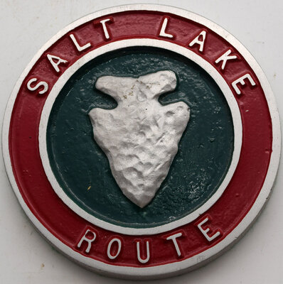 SALT LAKE ROUTE PAPERWEIGHT