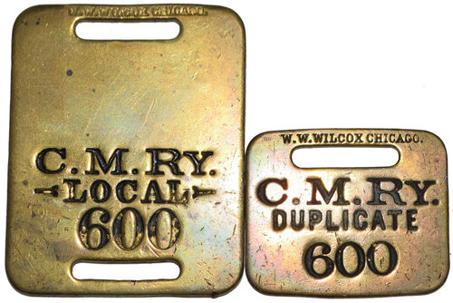 CMRY LOCAL 600 BAGGAGE TAG