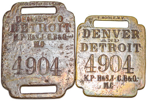 KP-H&STJ-CB&Q-MC BAGGAGE TAG