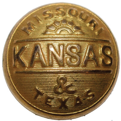 MISSOURI KANSAS & TEXAS BUTTON