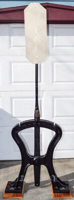 D&RGRW HARP SWITCH STAND