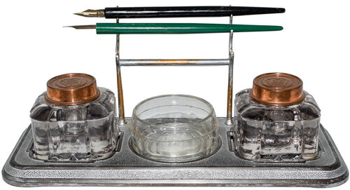 PRR INKWELL STAND
