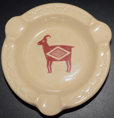 AT&SF MIMBRENO ASHTRAY