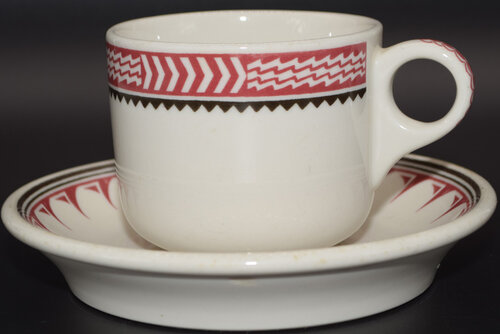 AT&SF MIMBRENO COFFEE CUP & SAUCER