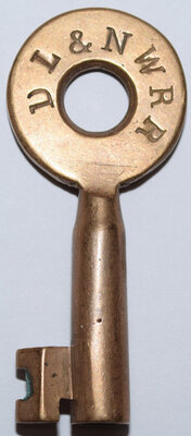 DL&NW RR KEY