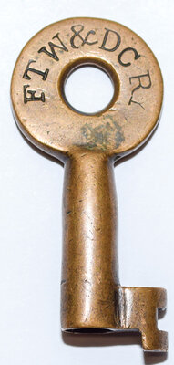 FT W & DC RR KEY