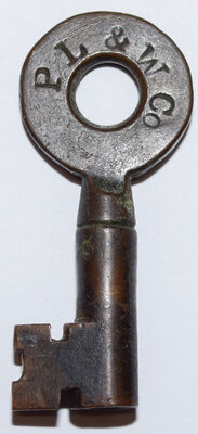 PL&W CO KEY