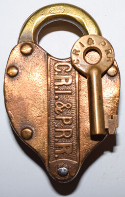 CRI&PRR LOCK