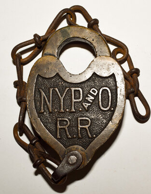 NYP&O RR LOCK
