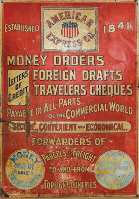 AMERICAN EXPRESS CO. SIGN