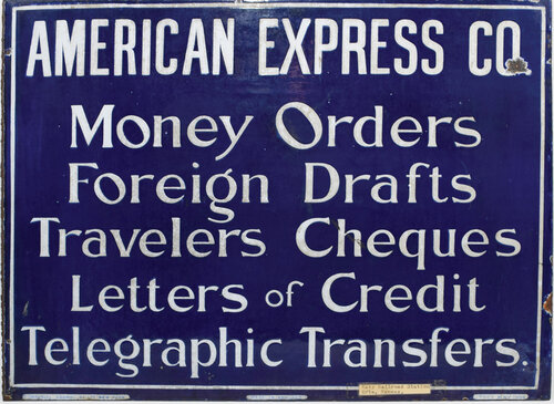 AMERICAN EXPRESS CO SIGN