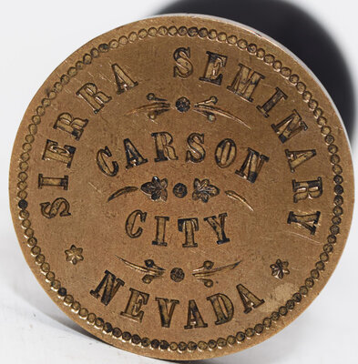 CARSON CITY NEVADA WAX SEAL
