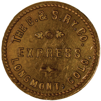 The C&S RY CO EXPRESS LONGMONT, CO WAX SEAL