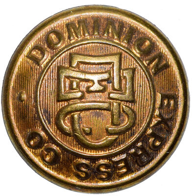 DOMINION EXPRESS CO BUTTON