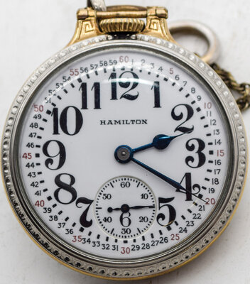 HAMILTON POCKET WATCH