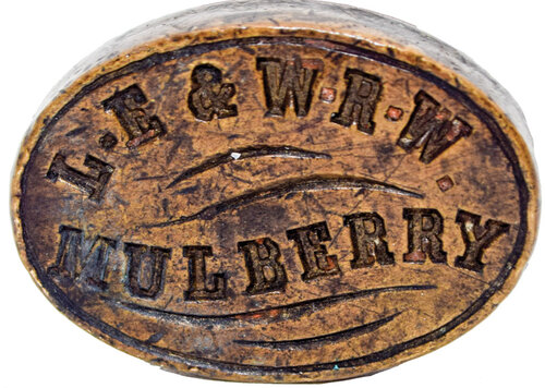 LE&W RW MULBERRY WAX SEAL
