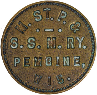 M STP & SSMRY PEMBINE WIS WAX SEAL