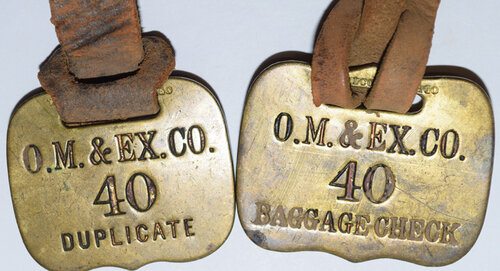 OM & EX CO TAGS