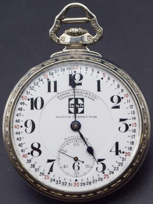 SANTA FE WATCH INSPECTOR POCKET WATCH