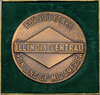View lot 10 ILLINOIS CENTRAL MEDALLION