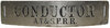 View lot 31 AT&SFRR CONDUCTOR CAP BADGE