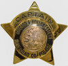 View lot 38 CHICAGO & NORTHWESTERN RAILROAD CO. POLICE CAPTAIN BADGE