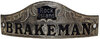ROCK ISLAND BRAKEMAN CAP BADGE