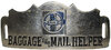 SANTA FE BAGGAGE & MAIL HELPER BADGE