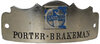 SANTA FE PORTER-BRAKEMAN BADGE