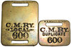 CMRY LOCAL 600 BAGGAGE TAG