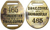 D&H.C.CO'SRR BAGGAGE TAG