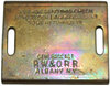 RW&ORR BAGGAGE TAG