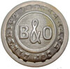 B&O DISTRICT TELEGRAPH BUTTON