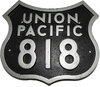 UNION PACIFIC BUILDERS PLATE
