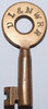 DL&NW RR KEY