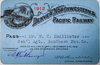 DENVER NORTHWESTERN & PACIFIC RAILWAY PASS