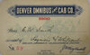 DENVER OMNIBUS & CAB CO PASS