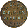 M STP & SSMRY PEMBINE WIS WAX SEAL