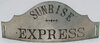 SUNRISE EXPRESS BADGE