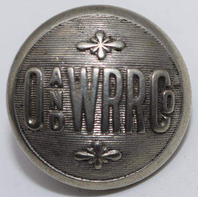 O&WRR CO BUTTON