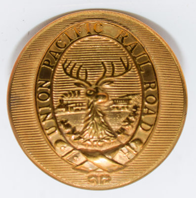 UNION PACIFIC RAILROAD BUTTON