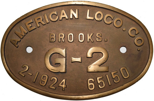 KANSAS CITY SOUTHERN BUILDERS PLATE