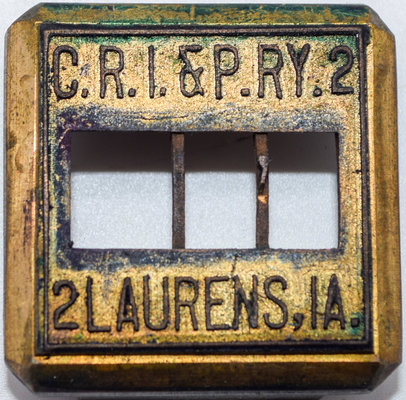 CRI&P RY TICKET VALIDATOR