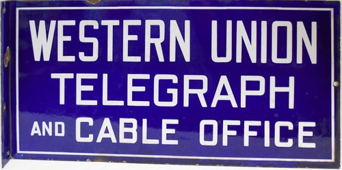 WESTERN UNION SIGN