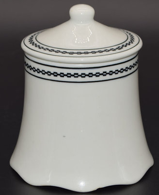 AT&SF BLACK CHAIN SUGAR BOWL