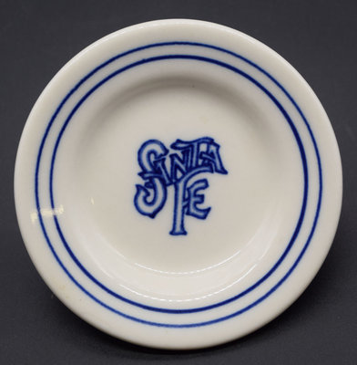 AT&SF BLEEDING BLUE BUTTER PAT